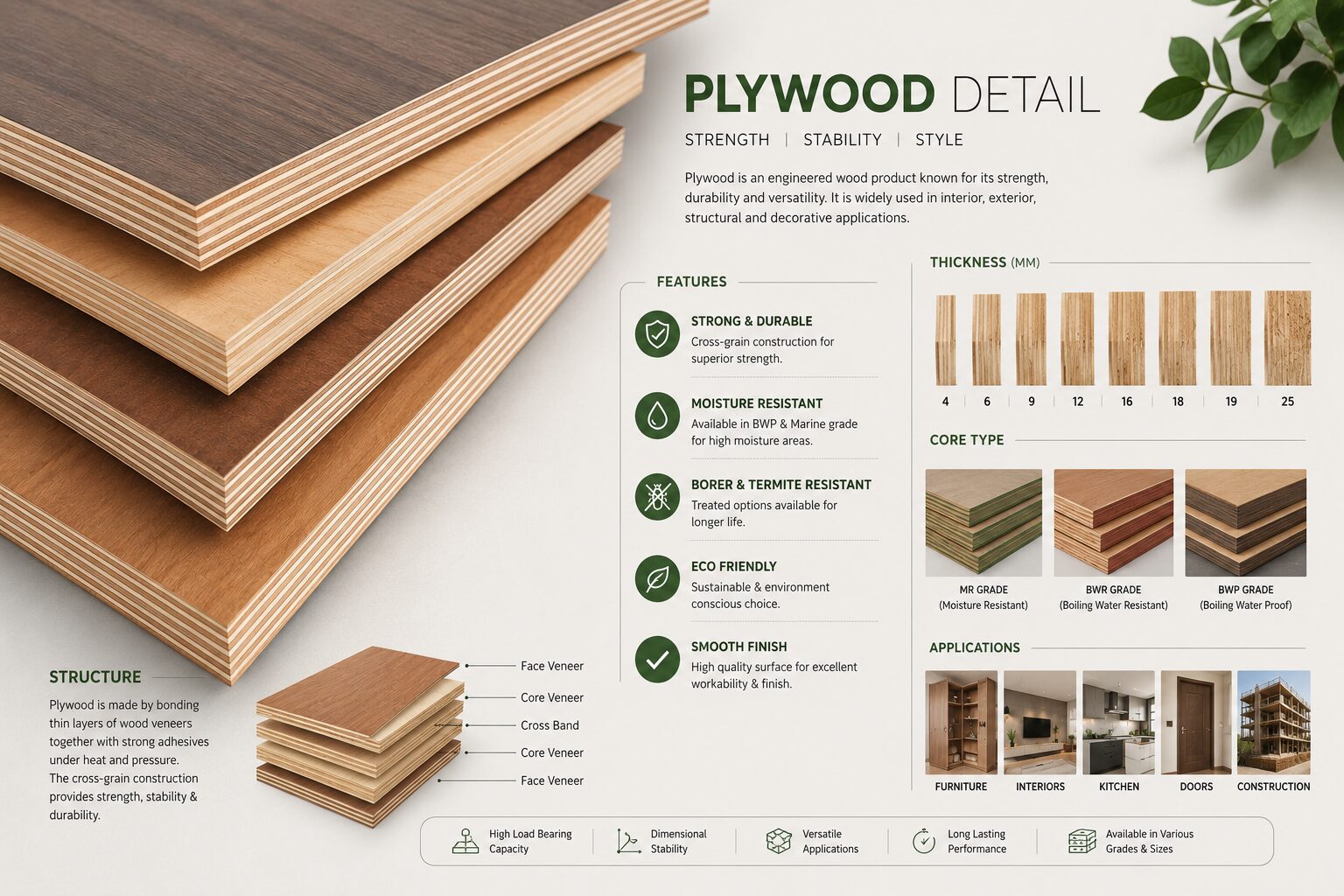 Premium plywood collection