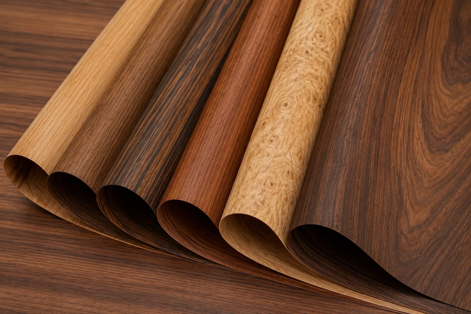 Natural veneers