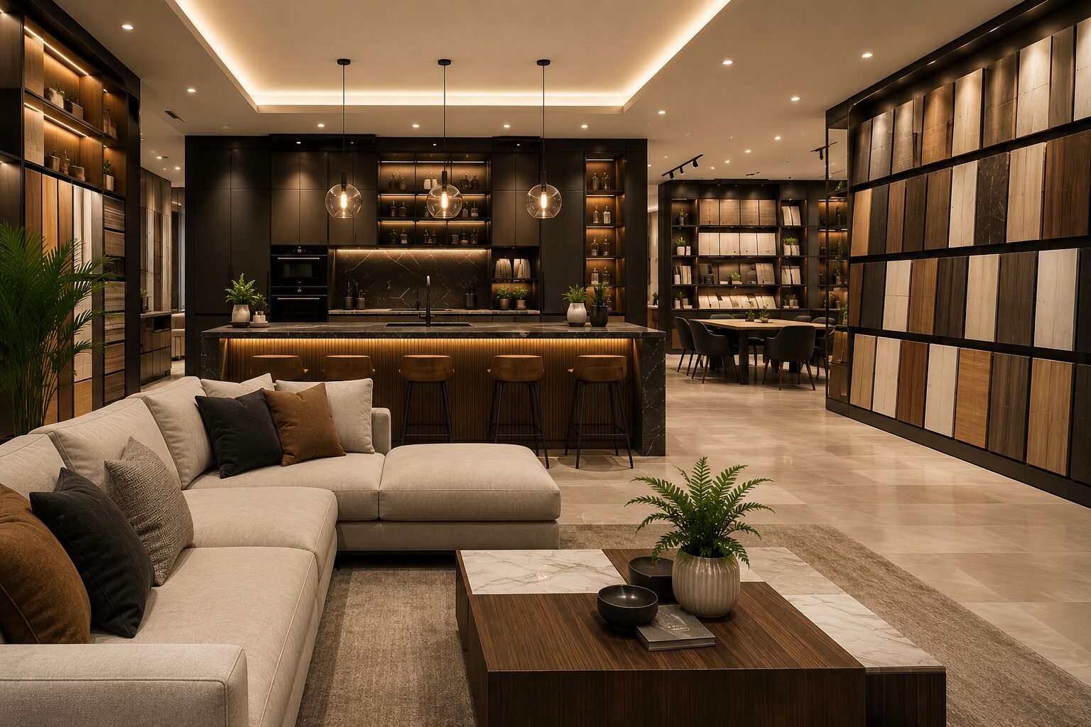 Jyoti Interior Hub showroom display